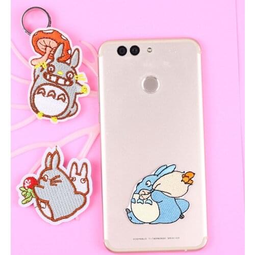 Various styles Totoro Japan anime embroidery iron on patch DIY embroidery crochet handmade patch Clothing accessories applique