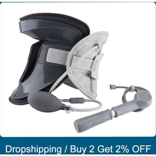 Cervical Neck Traction Device Air Traction Therapy Dislocations Neck Pain Relief Household Cervical Vertebra Fixation Collar