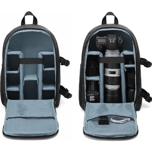 Big Capacity Photography Camera Bag Waterproof Shoulders Backpack Shockproof Breathable DSLR Bag For Canon Nikon Sony DJI Drone