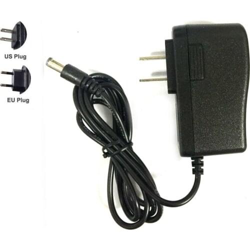 High Quality 12.6V 1A AC Wall Plug Charger Power Adaptor DC 5.5*2.1mm Lithium-ion Battery LED Indicator Lamps EU/US Plug