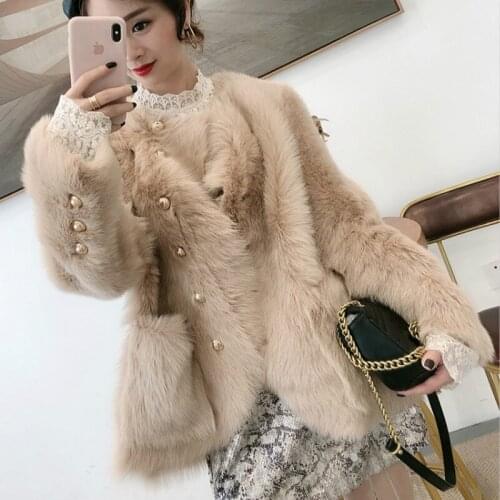 Coat Clothes 2020 Natural Sheep Shearing 100% Wool Parka Fur Real Leather Jacket Women ML0005 YY2255