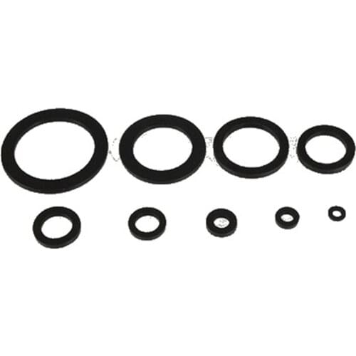 1 / 2 / 3 / 4 / 6 point 1 / 1.2 / 1.5 / 2 inch nitrile rubber gasket seal washer joint flat washer 20Pcs