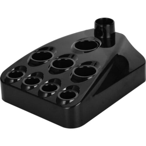 D2TA 9 Holes 2 in 1 Plastic Pen Holder Stand for Microblading Pigment Ink Cup