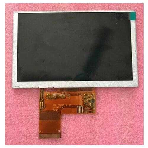 5.0 inch 40PIN HD TFT LCD MP4 MP5 Display Common Screen 800*480 WTF500CG40BG-00