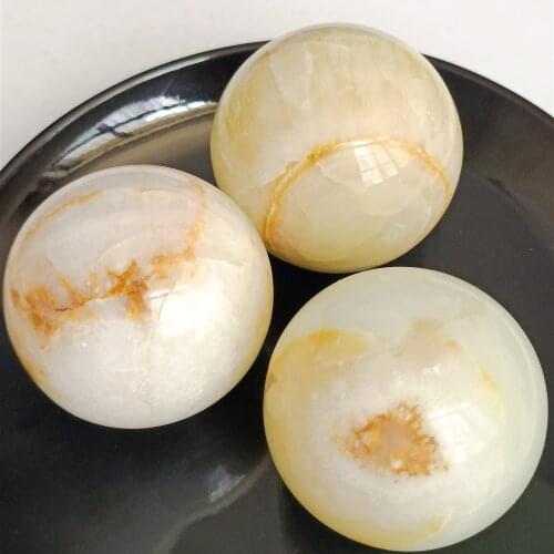 Natural Gemstone Afghan Jade Sphere Crystal Ball Chakra Healing Reiki Stone Semi-precious Stone Craft 1pc