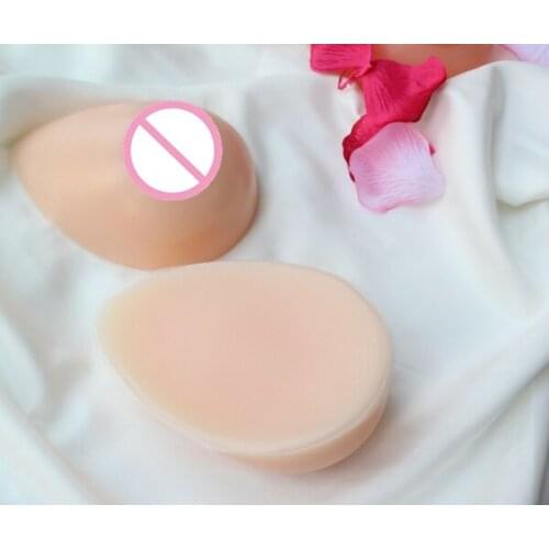 500g/pair B Cup Boobs Pad Enhancer Bra Pad silicone breast forms for men transvestites and crossdressers mastectomy bra