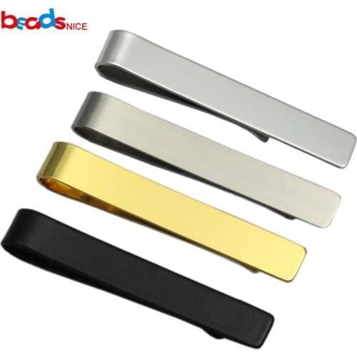 Beadsnice Personalized Tie Clip Blank Mens Tie Bar Groomsmen Gift Wholesale Jewelry ID33776