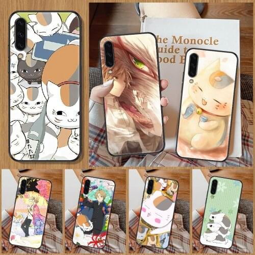 Anime Natsume yuujinchou Phone Case For Samsung Galaxy A 10 12 20E 21S 30 32 40 50 51 52 70 71 72 5 6 7 2016 2018 black trend
