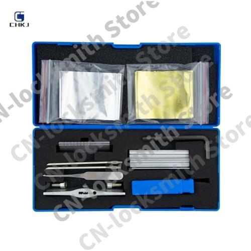 CHKJ High quality Flat-mouth ka-ppa Tin Foil One-character Flat-mouth Tin Foil Tools Tin Foil Key Consumables Locksmiths Tools