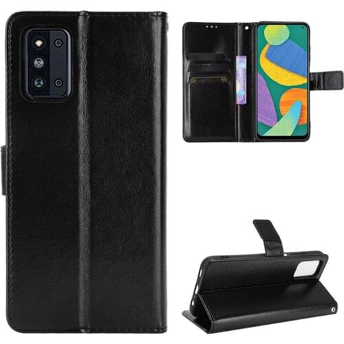 For Samsung Galaxy F52 5G Case Luxury PU Leather Wallet Lanyard Stand Case For Samsung F52 F 52 SamsungF52 Phone Bags