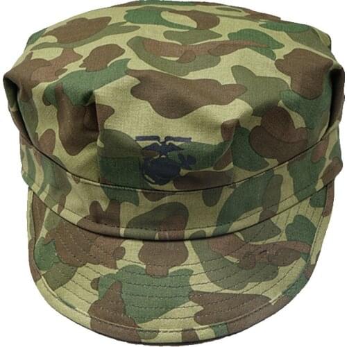 USMC Camo Cap Military American Cambat-Hat Retro WW2 US Army Men Cap Sports Vintage Cap Green Khaki