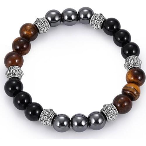 Magnetic Therapy Slimming Bracelet Anti Cellulite Natural Crystal Stone Mixed ColorHealth Care Tools Lose Weight Magnetic