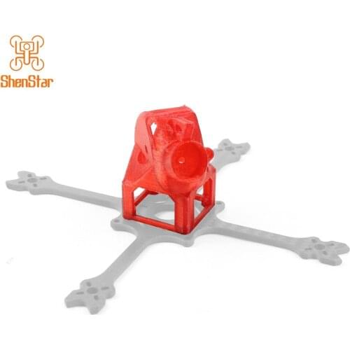 ShenStar TPU 3D Printed Printing 19mm Camera Cover Case Mount Adapter for Toothpick Rack RC Racing Drone Quadcopter Accessory