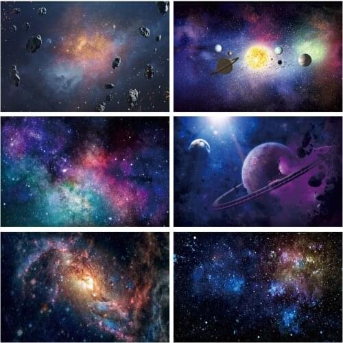 Yeele Silent Night Sky Dark Blue Twinkle Shiny Star Photography Backdrops Personalized Photographic Background For Photo Studio