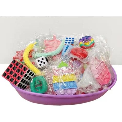 Mystery Toy Set Cheap Sensory Toys Pack for Kids or Adults Decompression Toy