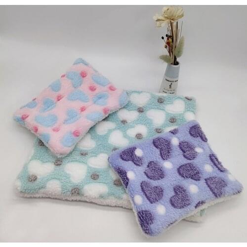 Winter Warm Small Animal Guinea Pig Hamster Bed House Squirrel Hedgehog rabbit Chinchilla Bed mat House Nest Hamster Accessorie