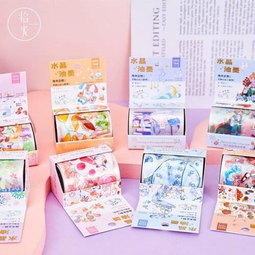 1pcs/1lot Decorative Adhesive Tapes little Prince Fresh and dreamy Scrapbooking DIY Paper Japanese Stickers