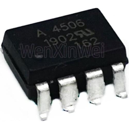 10PCS/LOT HCPL-4506 SOP-8 HCPL4506 SOP8 A4506 Photoelectric Coupler