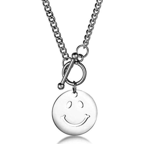 2021 Fashion New Black Rectangle Pendant Necklace Men Trendy Simple Stainless Steel Chain Men Necklace Jewelry Gift