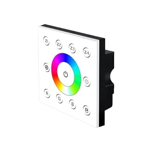 4 zone Slide Panel DMX512 2.4G rf Rgb Rgbw led light strips Dmx Controller Manual