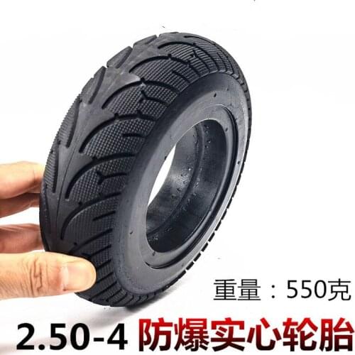 8 Inch 9 Inch Electric Scooter Tire 2.50-4 Solid Tire 2.80/2.50-4 Pneumatic Inner and Outer Tire and Wheel Hub 200x60 Tire