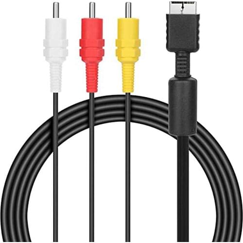 8Ft AV RCA TV Audio Video Cable Adapter Cord for Sony PlayStation PS3 2 1