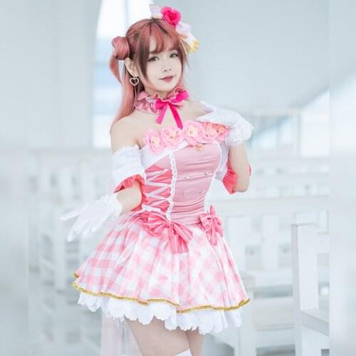 Anime Love Live! Nijigasaki High School Idol Club Uehara Ayumu Cosplay Costumes Women Fancy Dress Halloween Uniform Custom Made