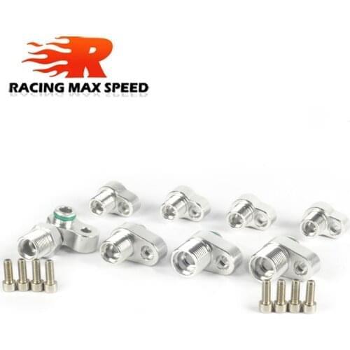 Free shipping New anodize fittings adapters suit for honda civic acura integra a/c line for air conditioning IP-ACFT-01