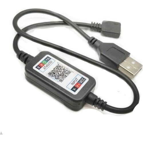 USB RGB Bluetooth-compatible Controller Music Bluetooth Controller For 5050 3528 5630 RGB LED Strip