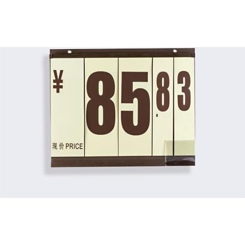 Supermarket Price Board Hanging Display Price Board