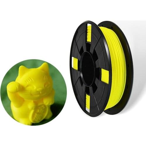 EasyThreed 3D Printer PLA Filament 1.75mm Filament Dimensional +/-0.05mm 1KG Yellow 3D Plastic Printing Material For RepRap