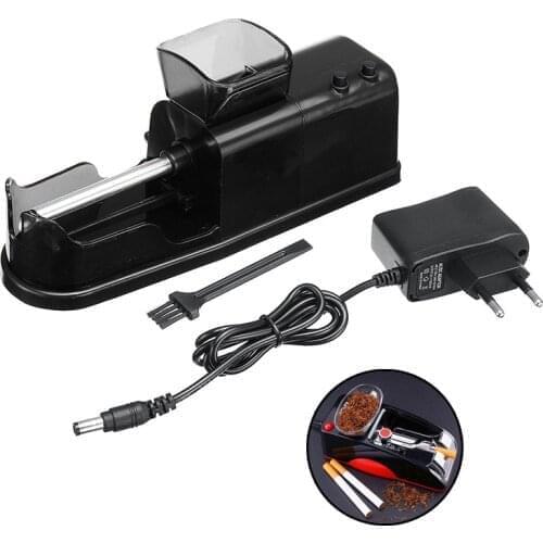 Electric Automatic Cigarette Maker Rolling Machine Injector Portable Cigarette Filler With EU Plug Adapter Tobacco Maker Roller