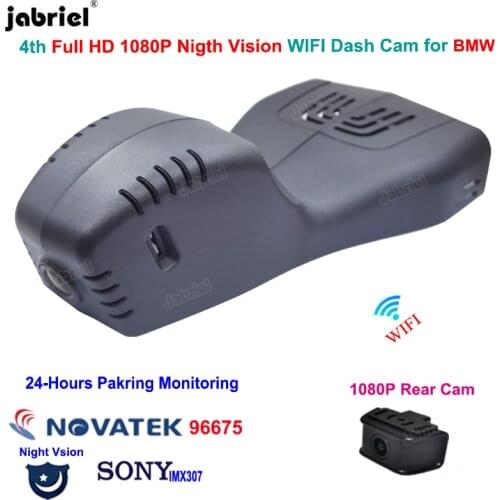 Full HD 1080P Wifi Night Vision Novatek 96675 Sony IMX307 Car Dvr Dash Cam Camera For BMW X6 G06 X6 40i X6 30d X6 40d 2020 2021