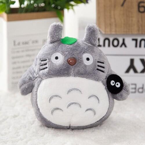 Anime Gray My Neighbor Totoro Cartoon Figure Sucker Lanyard Stuffed Toys 20CM