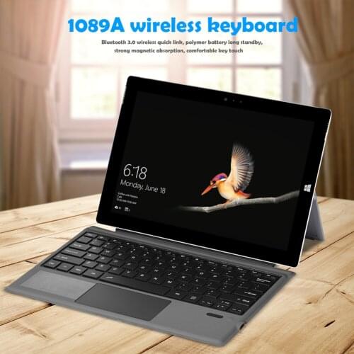 Bluetooth 3.0 Tablet Keyboard Accessories Household Computer for Microsoft Surface Pro 3/4/5/6/7 with Touchpad