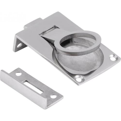 Hot 1pcs 316 Stainless Steel Ring Handle Flush Hatch Locker Cabinet Pull Lift for Boat Marine 57 40mm Marine Baot Accessories