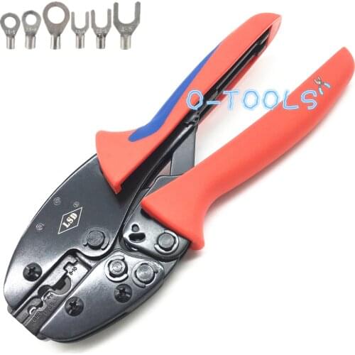 Terminals crimping pliers crimper tool 0.5-10mm² wire crimp hand tools plier for non-insulated cable connector S-101
