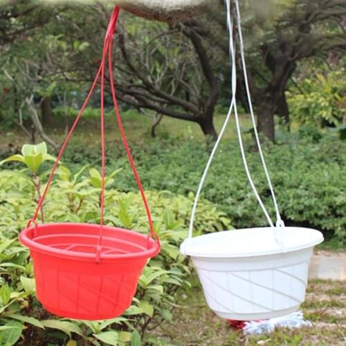 Plastic Chlorophytum Flower Pot Hanging Flowerpot Garden Balcony Decoration Plant Hanger Basket Hanging Basket Pot Holder