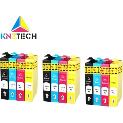 T1811-T1814 Ink Cartridge XP212 XP215 XP225 XP312 XP315 XP412 XP415 XP202 XP205 XP302 XP305 XP402 XP405 Printer