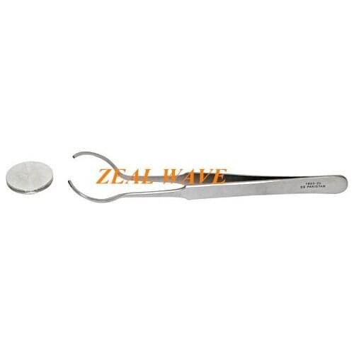 Rongyi Technology Imported Sample Table Tweezers Stainless Steel Tweezers EL-1663-25 Suitable for 25mm