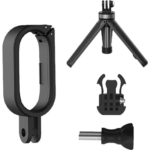 Top TELESIN Frame Set for Instar 360 GO2 Camera with Tripod for Vlog Shot Live Broadcast