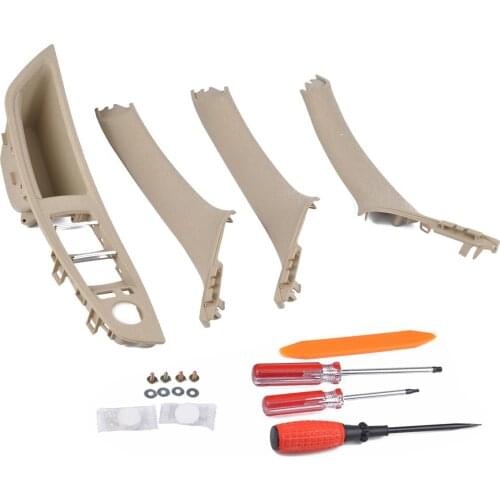 Window Switch Armrest Panel Interior Door Pull Handle Trim Cover Repair Tool Kit for BMW 520i 525i 528i 530i 530d 535i GT XDrive
