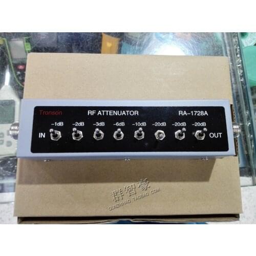 RA-1728A Variable/Step Attenuators RF ATTENUATOR 82DB 50Ω for Ham Radio Transmitter