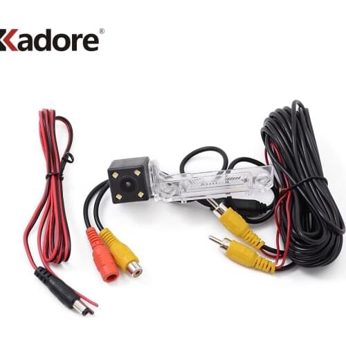 Car Night Vision Rear View Camera For Skoda Superb 2009 2010 2011 2012 CCD LED Back Reverse Camera Parking Assitance Accessories