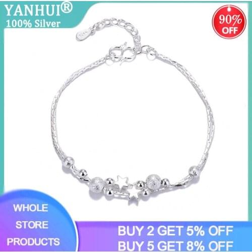 HOT SALE 15 Style Trendy 925 Solid Silver Original Bracelets With Beads Charms Gift Jewelry Fashion Women Girl Gift Dorpshipping