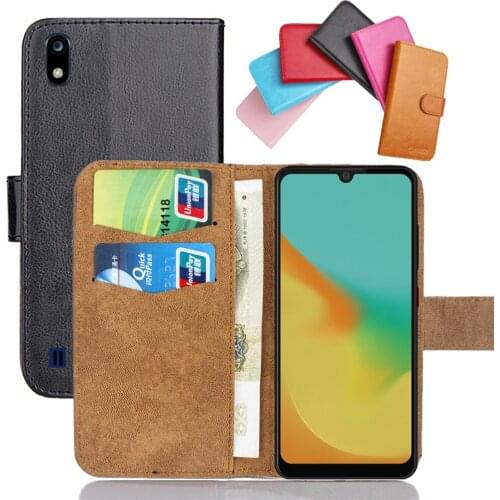 ZTE Blade A7 2019 Case 6.09" 6 Colors Flip Soft Leather Crazy Horse Phone Cover ZTE A 7 2019 Cases Credit Card Wallet