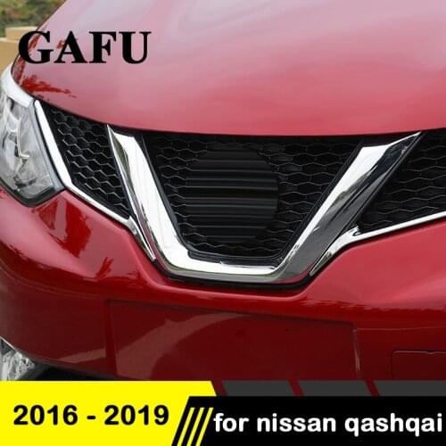 For Nissan Qashqai J11 j11 ABS Chromium Styling Car Front Grille Grill Cover Trim Molding Car Accessories 2014 2015 2016 2017