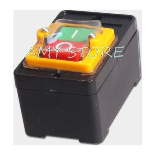 KAO-10H On-Off I/O Start Stop Rainproof Waterproof Push Button Pushbutton Switch 10A 380VAC KAO-5H/KAO-10KH