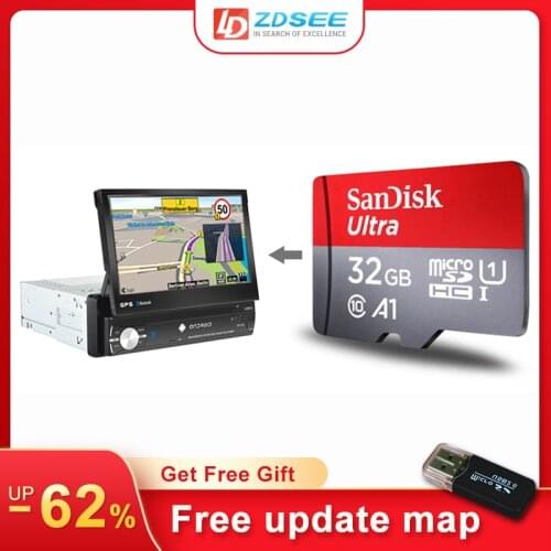 32GB GPS Sygic map for Quad-Core car radio android Navigation Maps free update micro SD card Europe spain middle east