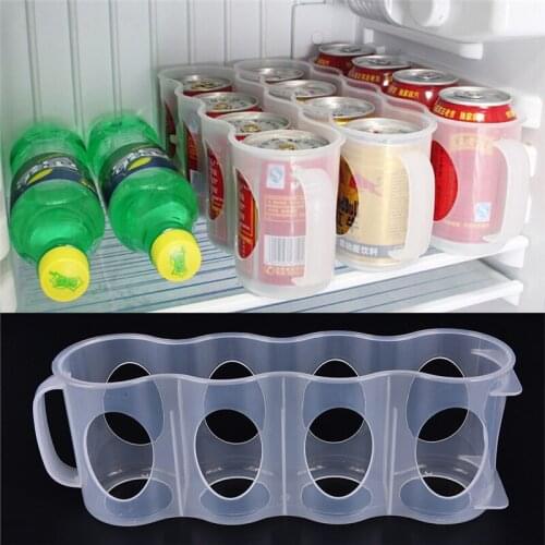 Refrigerator Beverage Storage Box Can Space-saving Cans Finishing Organizer Kitchen Accessories